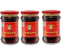 Laoganma Crispy Chilli in Oil 210g (Pack of 3)