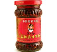 Laogańma Crispy Chilli Oil 1 Pack (210g Each) - Chinese Chilli Oil with Crunchy Texture and Premium Ingredients for Cooking, Dipping, and Topping