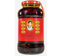 Laoganma Fermented Soybeans In Chilli Oil Chinese Authentic Condiment Sauce 740g Large Jar