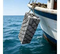Laohucai Boat Fender for Docking, Large EVA Foam Boat Bumper | Marine Fender, Ship Collision Protection Block with Rope Cover for Small, Medium, and Large Boats, Ports