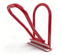 LAOJIEDAO Roof Eaves Seam Bender HTSL25E2, Metal Roofing Drip Edge Folding Tool for Standing Seam Mechanical Lock, 90-180° Roof Edge Hemming Crimper Tool for Roofer and Sheet Metal Worker (Red)