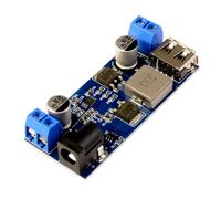 LAOMAO DC-DC Buck Converter Converts 9-36V to 5V 5A Buck Converter with Dual Output USB Power Module for Fast Charging Mobile Phones