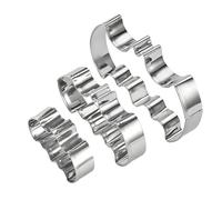 LAOMAO Stainless Steel Biscuit Cake Cookie Jelly Cutters Mold Bat Vampire (Batman 3 Pieces)