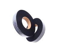 Laopipfu 2 Rolls Hemming Tape, No-Sew Iron On Fabric Adhesive for Trousers, Curtains & DIY Projects - 64m x 20mm Black