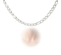 Laopipfu Cuban Chain Necklace, 3mm Thick Super-Flat Link Design Shiny Finish Hypoallergenic Fade-Proof Chain For Women And Men Gift For Birthday Mother's Day