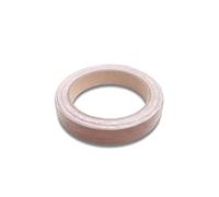 Laopipfu Sticky Back Plastic Roll, 1 Pcs Edge Tape, Secure Hold Without Ironing, Edge Banding, Veneer for Shelves, Wooden Panels (Golden Teak)