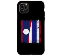 Laos Thailand Half Flag Lao Thai Roots Case for iPhone 11 Pro Max