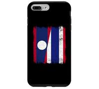 Laos Thailand Half Flag Lao Thai Roots Case for iPhone 7 Plus/8 Plus