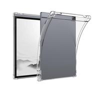 LaoShuSheng Clear Case for 8.2" iFLYTEK AINOTE Air 2 E Ink Tablet - Ultra-Thin Lightweight TPU Transparent Flexible Soft Back Shell Cover with Pen Holder (Clear)