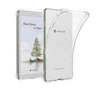 LaoShuSheng Clear Case for VIWOODS AiPaper Reader & AiPaper Reader C (6.13",2025 Released),Ultra-Thin Lightweight TPU Transparent Flexible Soft Back Cove (Clear)