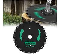 LaoSShu Chainsaw Brush Cutter Blade, 9” Weed Wacker Blades, 14/20 Tooth Circular Trimmer Saw Blade - for Trimming Trees, Clearing Underbrush, Cutting String, Weeds and Bush (Color : 20 Teeth-1pcs)