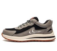 Laoutun Guyisa Men's Safety Shoes Pre-Loved Men's | Safety Footwear | Grey / Black | UK Size 8