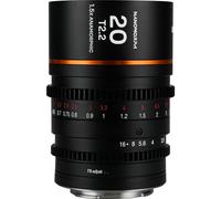 Laowa Nanomorph 20mm T2.2 1.5x Anamorphic Lens - MFT Amber Flare