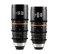 Laowa Nanomorph Zoom 2 LensÂ Bundle 28-55mm 50-100mm AMBER - Arri PL