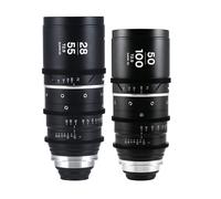 Laowa Nanomorph Zoom 2 LensÂ Bundle 28-55mm 50-100mm SILVER - Arri PL