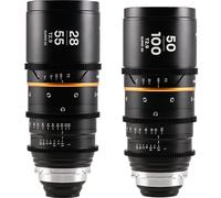Laowa Nanomorph Zoom 2 LensÂ Bundle 28-55mm 50-100mm AMBER - Arri PL