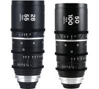 Laowa Nanomorph Zoom 2 LensÂ Bundle 28-55mm 50-100mm SILVER - Arri PL