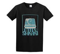 LAOWU Men's Enter Shikari Synth Square T-Shirt XL Black