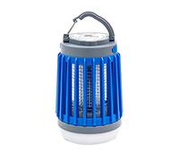 LaoZan Indoor Mosquito Killer Lamp UV Insect Trap Portable Camping Lantern Rechargeable Mosquito Insect Killer Waterproof (Blue#1,13 * (6.8-8) cm)