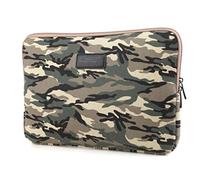 LaoZan Laptop Sleeve Case Cover With Camouflage Pattern Ultrabook Sleeve Macbook Canvas Bag For 6.5-15 Inch Ultrabook 15" Army GreenMC