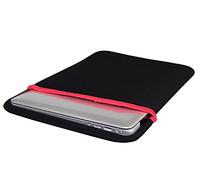 LaoZan Lightweight Notebook sleeve Neoprene Protective laptop Case Cover Bag for Apple/ipad/Samsung 17" Black