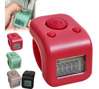 Lap Counter for Swimming, IP65 Waterproof Handheld Tally Counter 6 Digits Number Count Clickers CounterS, Rechargeable Finger Counters Tally Clicker With Led Display,for Swim Laps,Boxing Rounds,Hiit