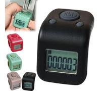 Lap Counter for Swimming, IP65 Waterproof Handheld Tally Counter 6 Digits Number Count Clickers CounterS, Rechargeable Finger Counters Tally Clicker With Led Display,for Swim Laps,Boxing Rounds,Hiit