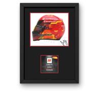 Lap Legends Carlos Sainz (Border) 2024 Framed Display Gift with Reproduced Digital Signature