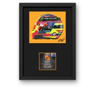 Lap Legends Oscar Piastri 2025 Framed Display Gift with Reproduced Digital Signature (Bold)