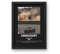 Lap Legends Zandvoort F1 Track Framed Display Gift