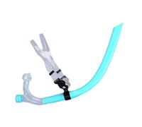 Lap Swimming Snorkel - Soft Snorkel Tubes for Adults, Silicone Mouthpiece Diving Equipment, PC + Silicone, Non-Slip Training Head Strap Support Tubes for Men and Women, Pool, Open W