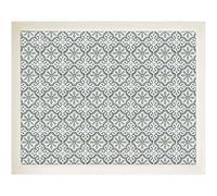 LAP TRAY: Bean Bag Padded Cushioned Eating Tray Laptop Desk (Aurora Sage, Cream Frame)