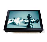 Lap Tray with Bean Bag Cushion, A Chess Battle Art