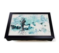 Lap Tray with Bean Bag Cushion, A Chess Battle Watercolour