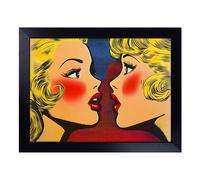 Lap Tray with Bean Bag Cushion, American Pop Art