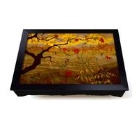 Lap Tray with Bean Bag Cushion, Apple Tree With Red Fruit by Paul Ranson