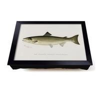 Lap Tray with Bean Bag Cushion, Atlantic Salmon by Sherman F. Denton