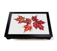 Lap Tray with Bean Bag Cushion, Autumn Leaves by Mary Vaux Walcott