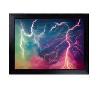 Lap Tray with Bean Bag Cushion, Bewitching Lightning Bolt