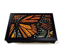 Lap Tray with Bean Bag Cushion, Butterfly Art