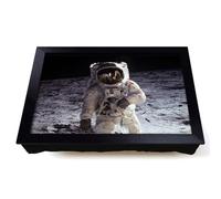 Lap Tray with Bean Bag Cushion, Buzz Aldrin Moon Landing Space