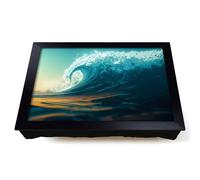 Lap Tray with Bean Bag Cushion, Charismatic Ocean Wave
