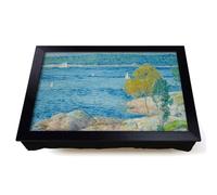 Lap Tray with Bean Bag Cushion, Childe Hassam The Outer Harbour
