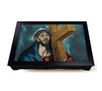 Lap Tray with Bean Bag Cushion, Christ Carrying The Cross by El Greco