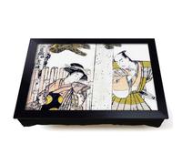 Lap Tray with Bean Bag Cushion, Chuban Of The Chushingura