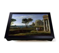 Lap Tray with Bean Bag Cushion, Claude Lorraine Aeneas At Delos