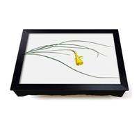 Lap Tray with Bean Bag Cushion, Daffodil by Pierre Joseph Redoute