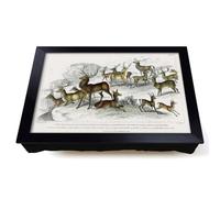 Lap Tray with Bean Bag Cushion, Deers & Stags by Oliver Goldsmith