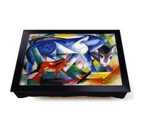 Lap Tray with Bean Bag Cushion, Donkeys by Franz Marc