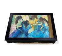 Lap Tray with Bean Bag Cushion, Edgar Degas Dancers In Blue